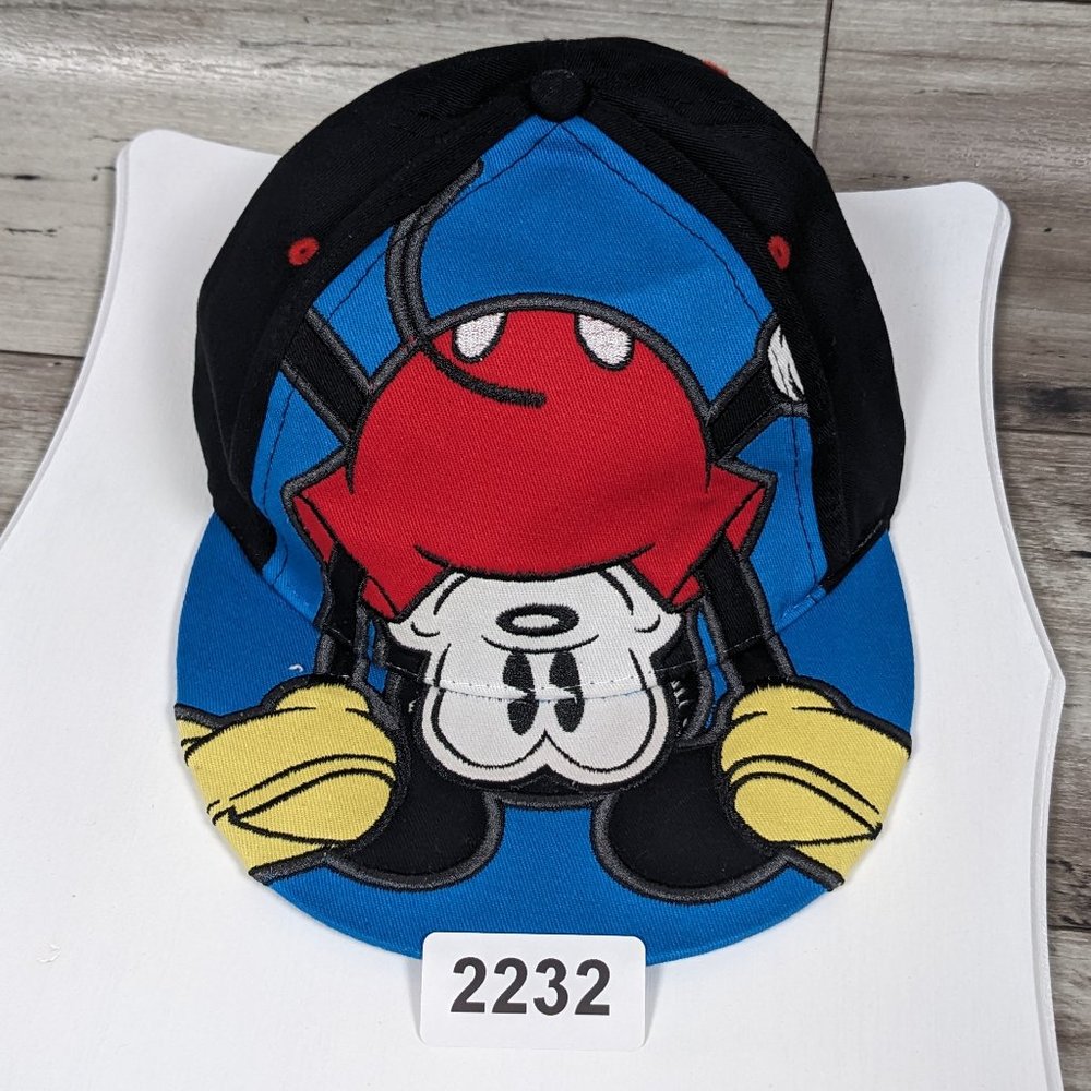 Disney*‎ 2013 Mickey Mouse 100% Cotton Snapback Cap/Hat~ Adult Size (Unisex)